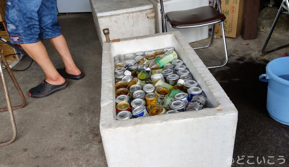 夏休みの調音の滝公園