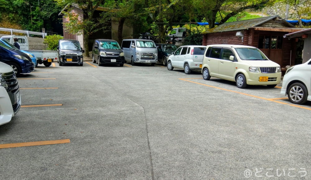 夏休みの調音の滝公園