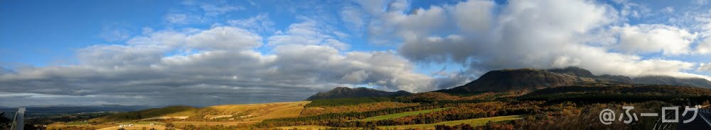 九重連山　紅葉