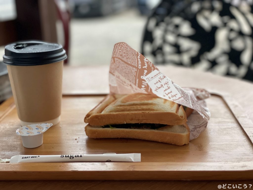 伊都ホットサンド笑顔