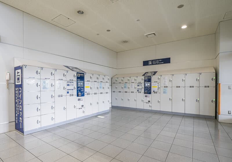 福岡空港のコインロッカー